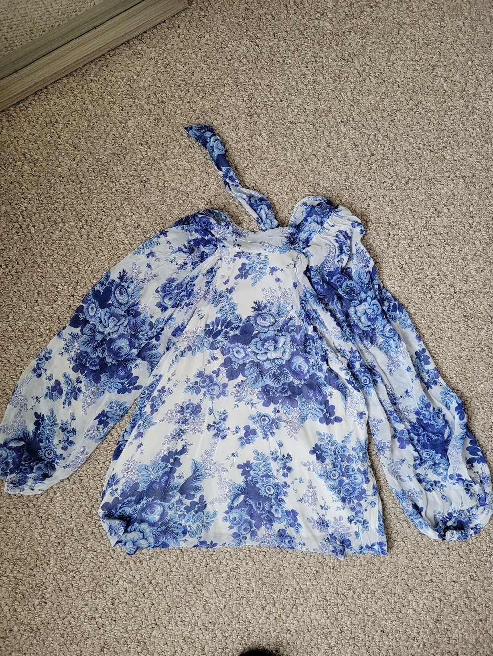 Anthropologie Maeve Sheer Tunic. Blouse - Picture 5 of 7